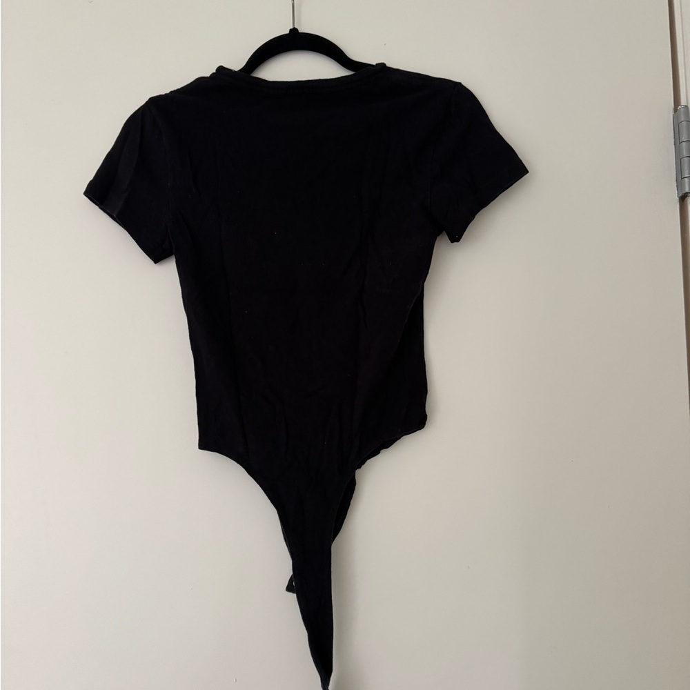 Re/done black bodysuit